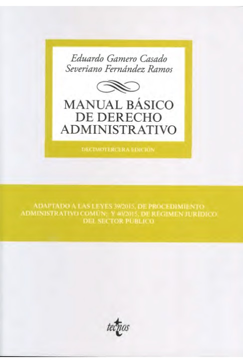 Manual Básico de Derecho Administrativo