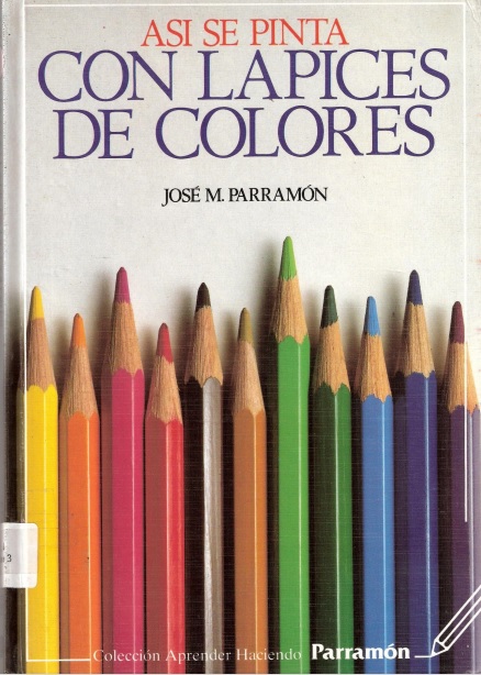 Así se pinta con lápices de colores