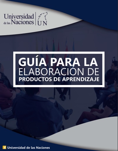 Guía para la elaboración de productos de aprendizaje